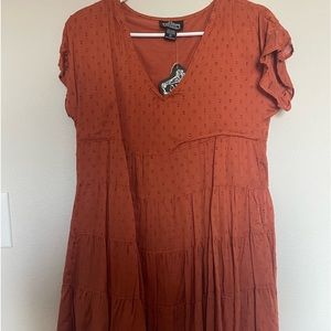 Rust dress